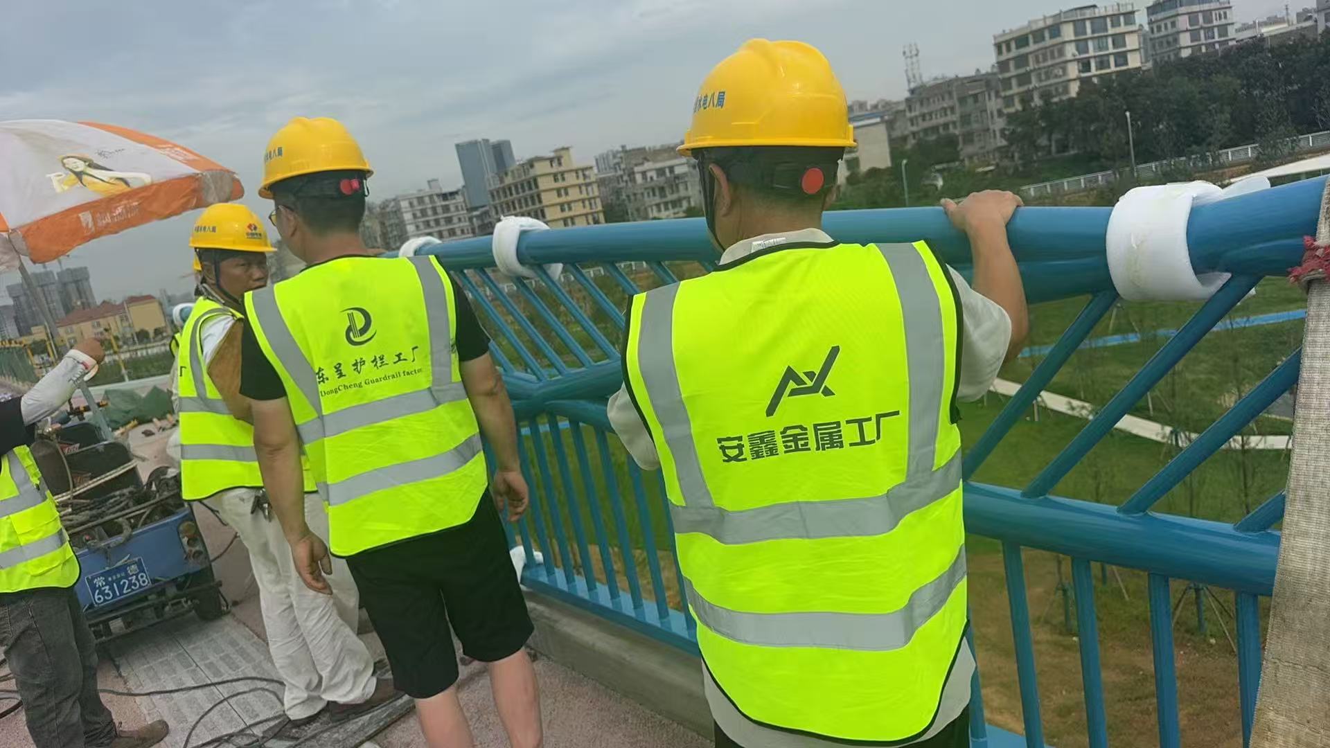 Dự án lan can cầu đã hoàn thành thành công