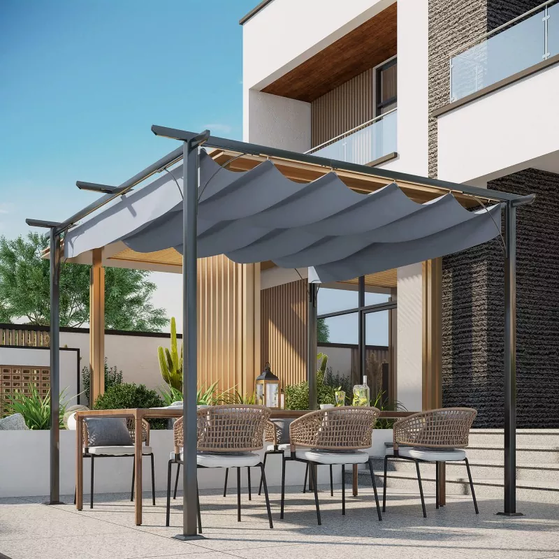 Pergola có thể điều chỉnh bóng râm