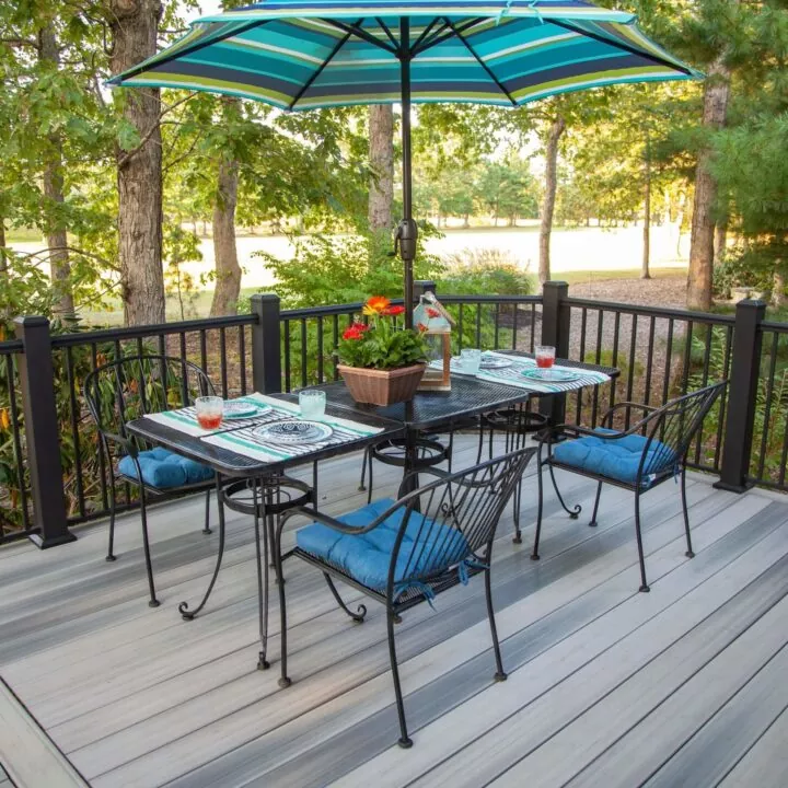 Lan can sân hiên bằng nhôm