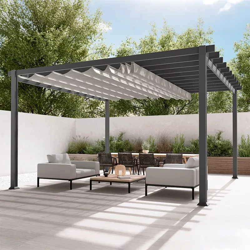 Pergola mái vải