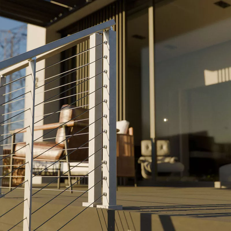 Lan can cáp không gỉ