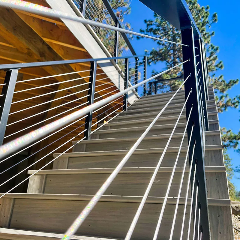 Tay vịn dây cho cầu thang